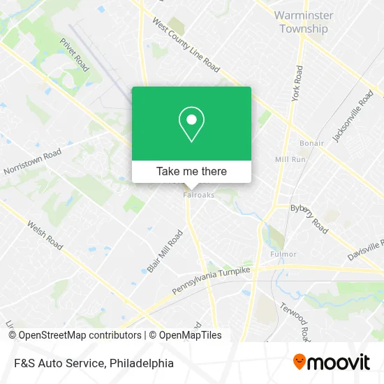 F&S Auto Service map