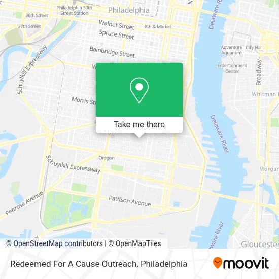 Redeemed For A Cause Outreach map
