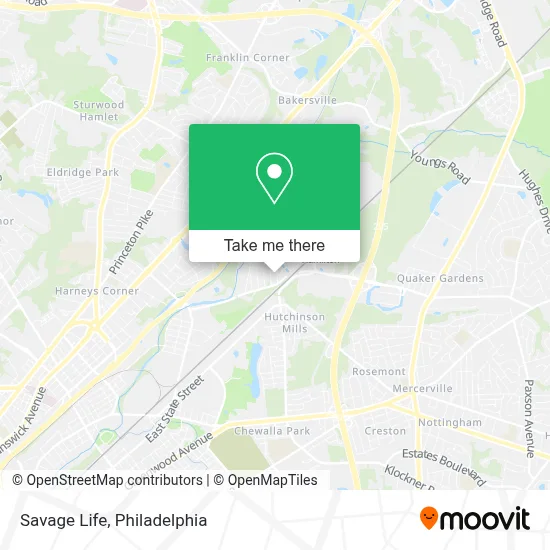 Savage Life map