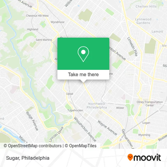 Sugar map