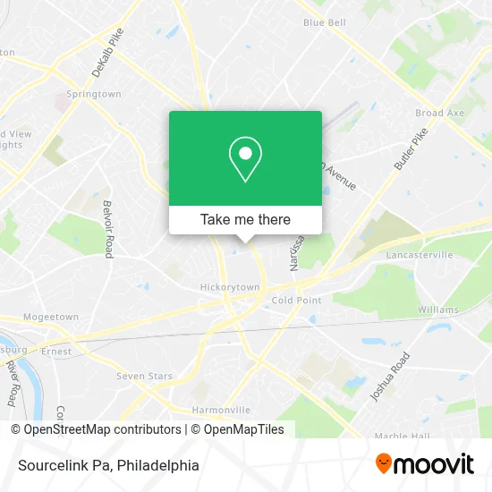 Sourcelink Pa map