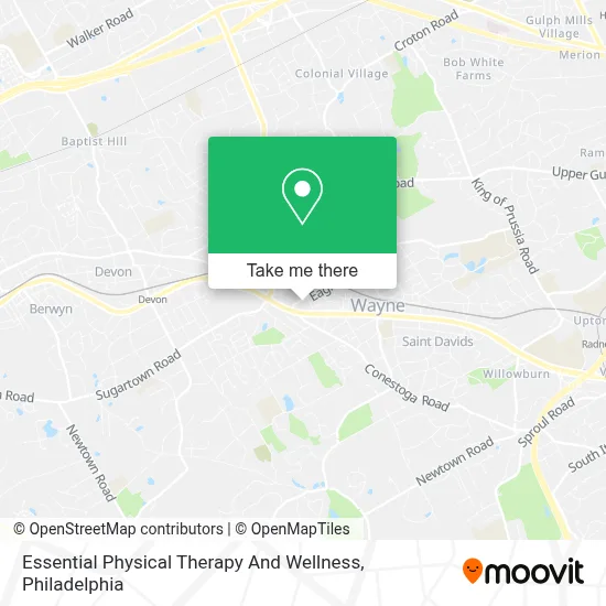 Essential Physical Therapy And Wellness map