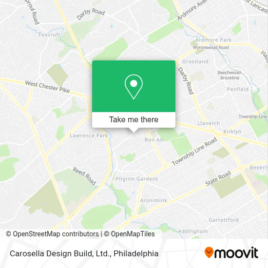 Carosella Design Build, Ltd. map