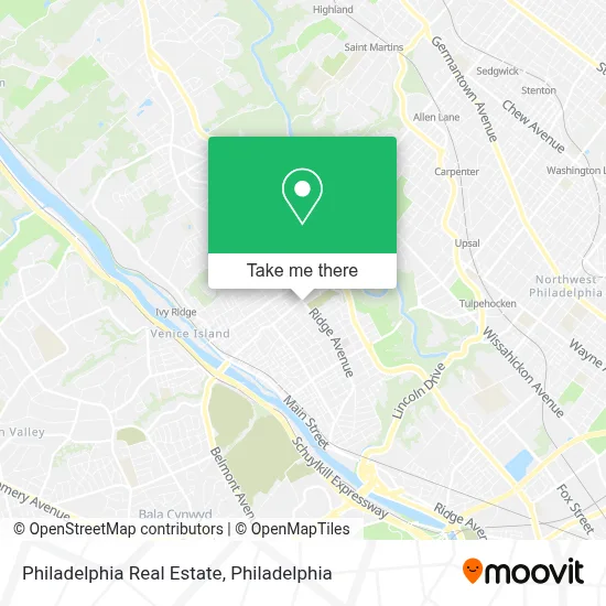 Philadelphia Real Estate map