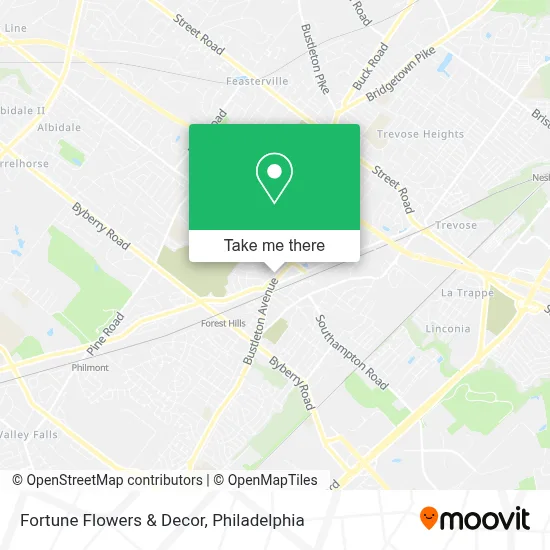 Fortune Flowers & Decor map