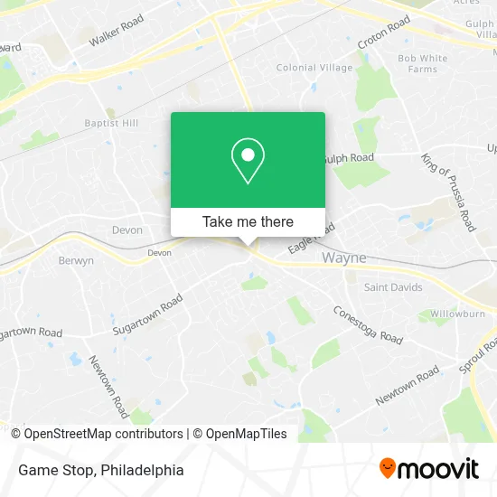 Game Stop map