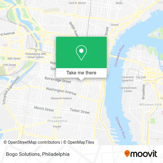 Bogo Solutions map