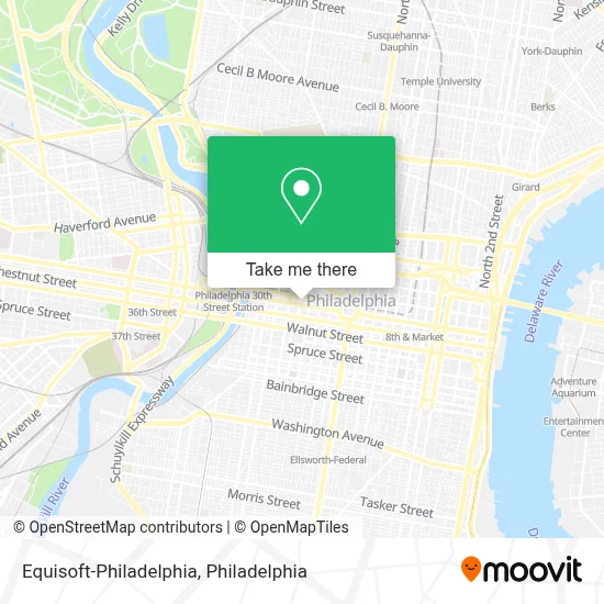Equisoft-Philadelphia map