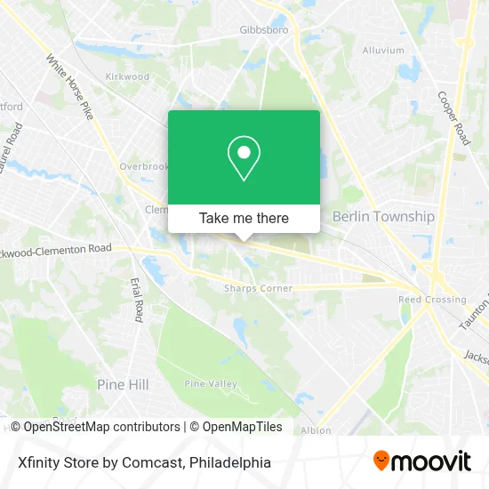 Xfinity Store by Comcast map