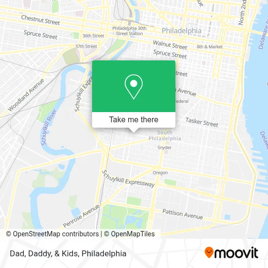 Dad, Daddy, & Kids map