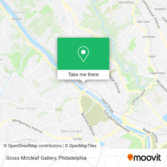 Gross Mccleaf Gallery map