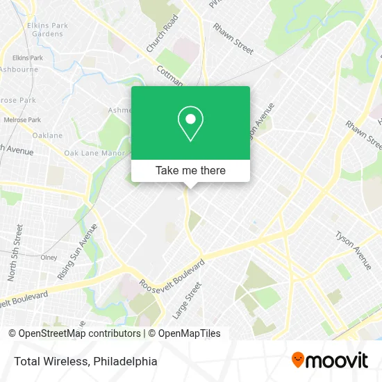 Total Wireless map