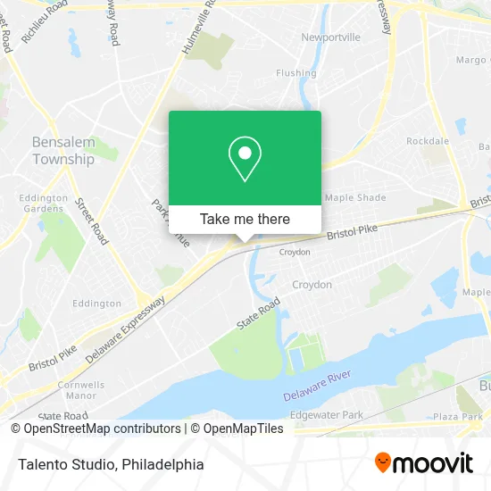 Talento Studio map
