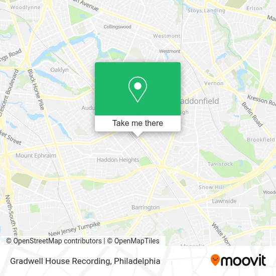 Gradwell House Recording map