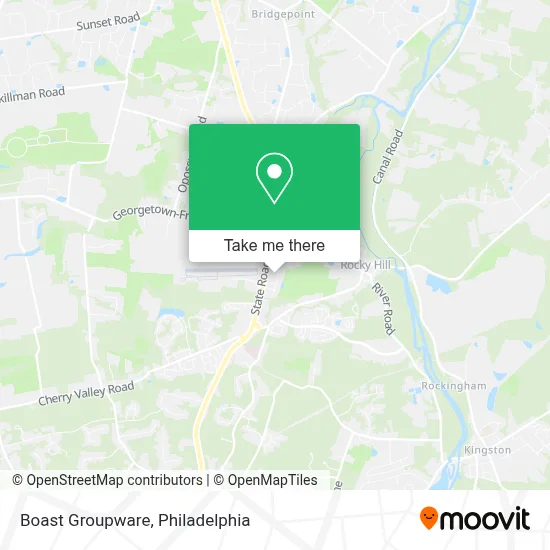 Boast Groupware map