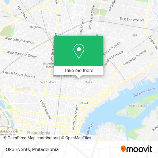 Okb Events map