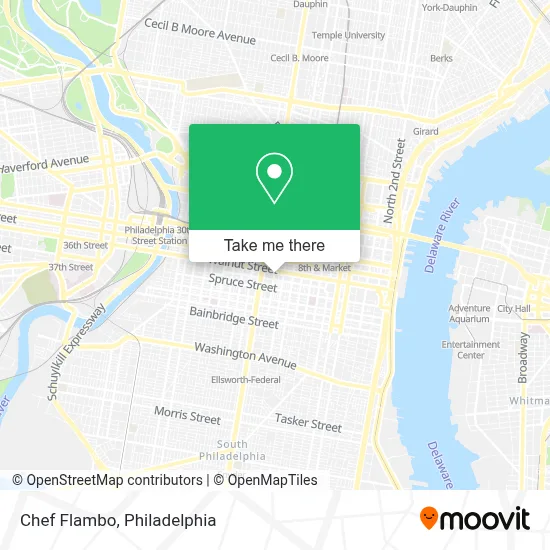 Chef Flambo map