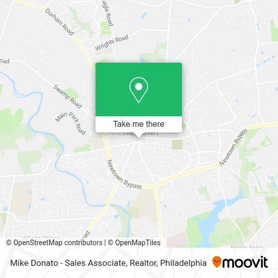 Mike Donato - Sales Associate, Realtor map