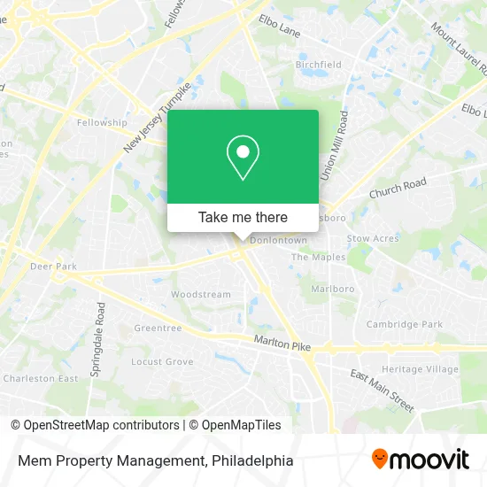 Mem Property Management map