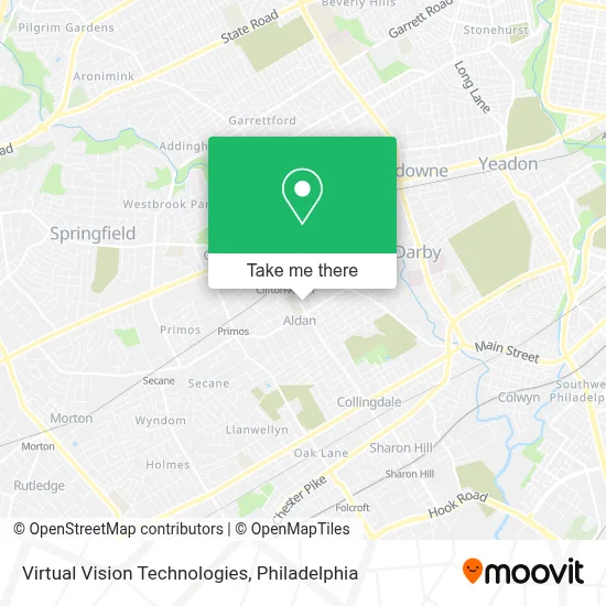 Virtual Vision Technologies map