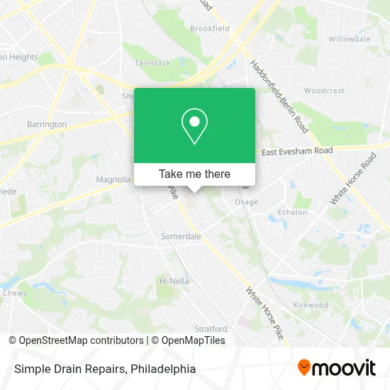 Simple Drain Repairs map
