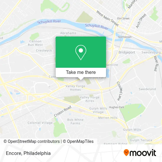 Encore map