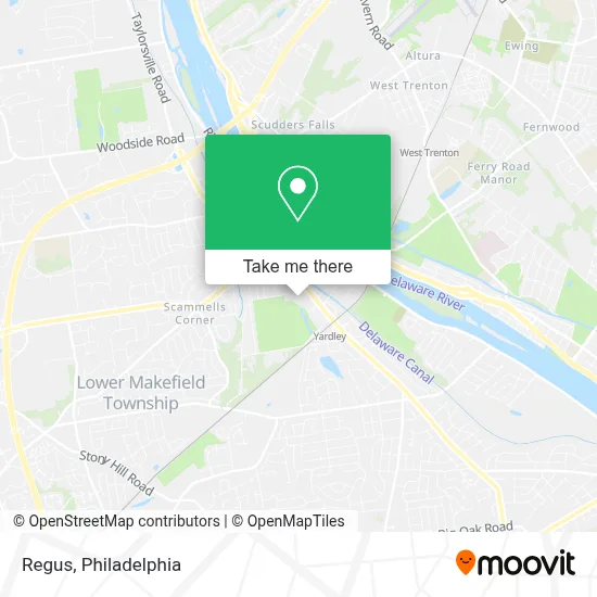 Regus map