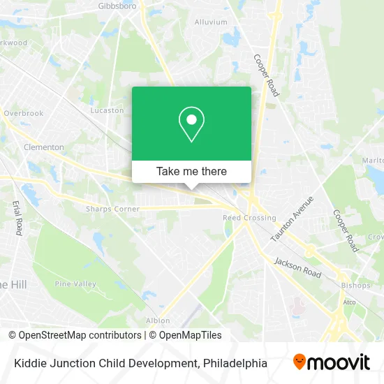 Kiddie Junction Child Development map