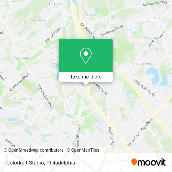 Colorkult Studio map