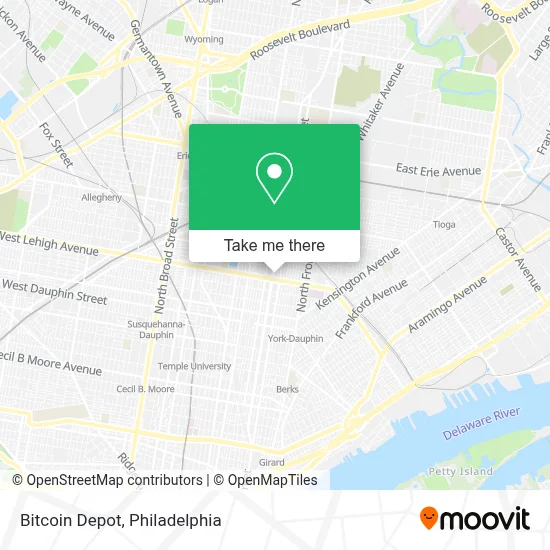 Bitcoin Depot map