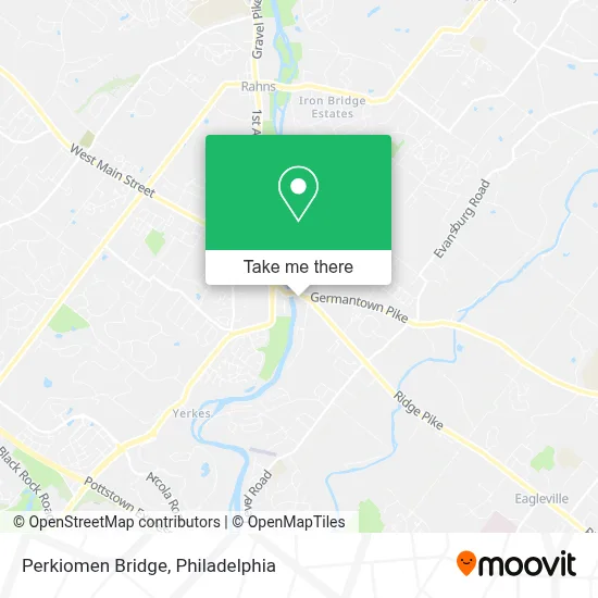 Perkiomen Bridge map