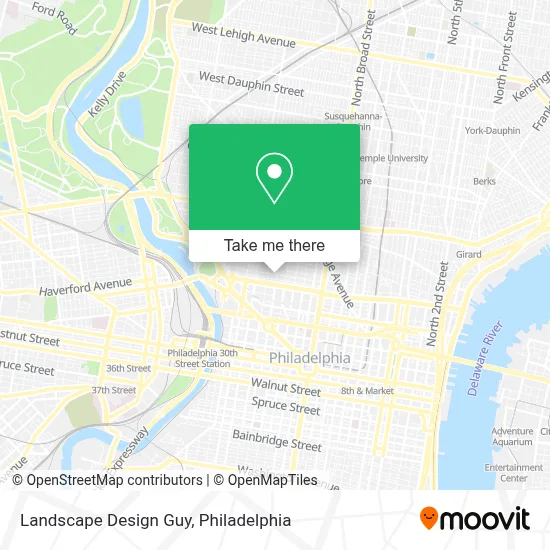 Landscape Design Guy map