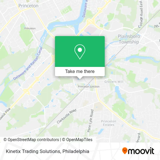 Kinetix Trading Solutions map