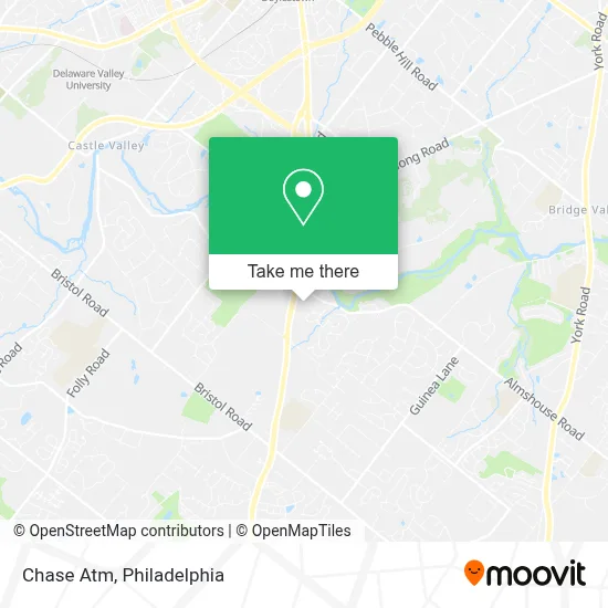 Chase Atm map
