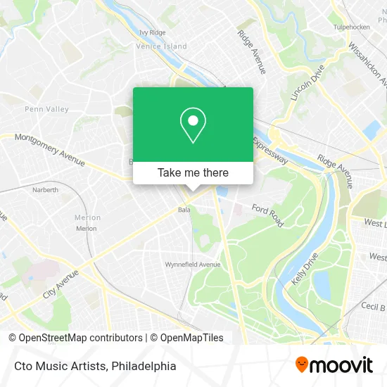 Cto Music Artists map