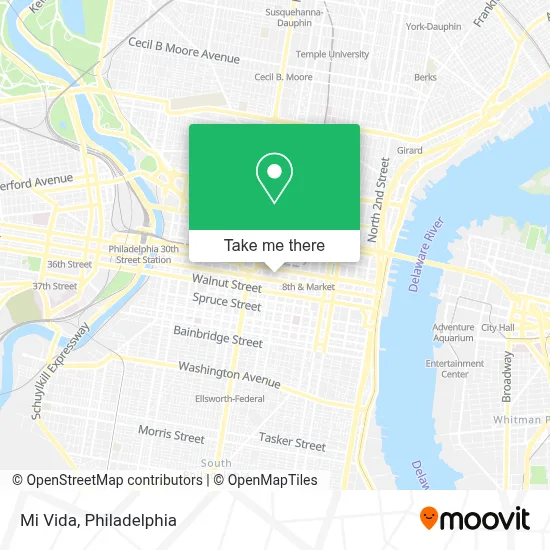 Mi Vida map