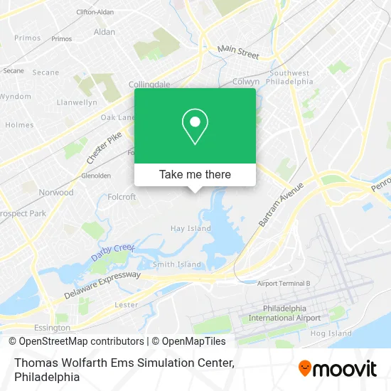 Thomas Wolfarth Ems Simulation Center map