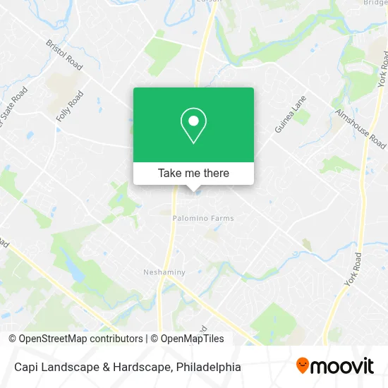 Capi Landscape & Hardscape map