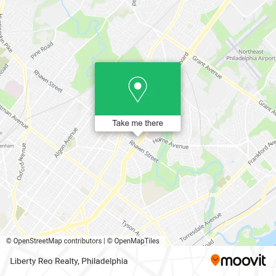 Liberty Reo Realty map