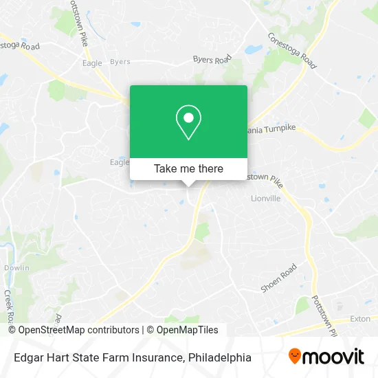Edgar Hart State Farm Insurance map