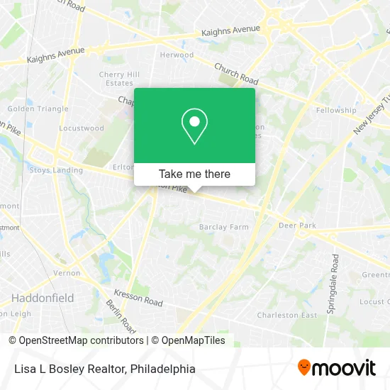 Lisa L Bosley Realtor map