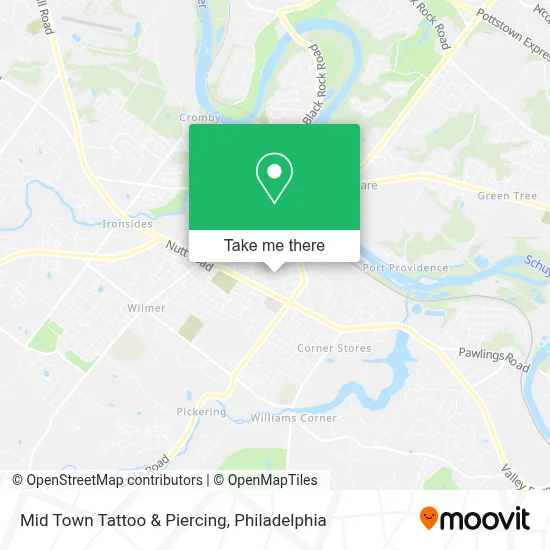 Mid Town Tattoo & Piercing map