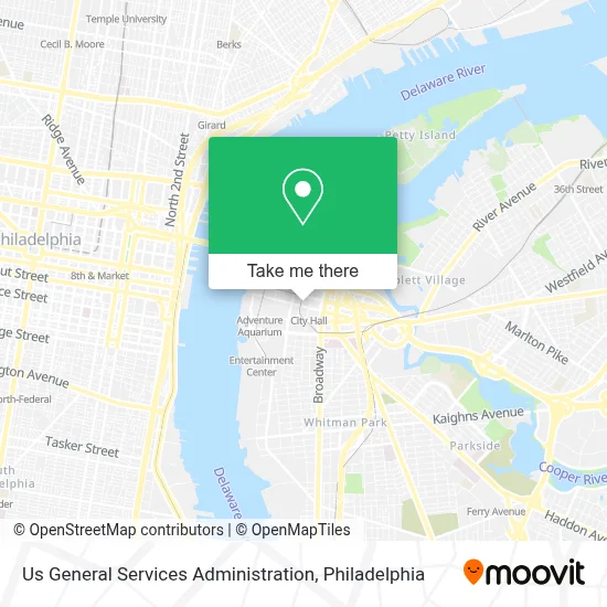 Us General Services Administration map