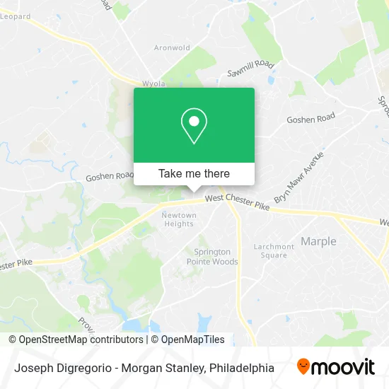 Joseph Digregorio - Morgan Stanley map