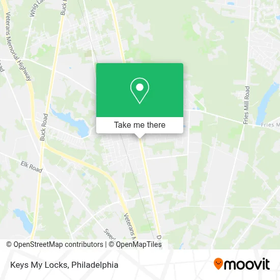 Keys My Locks map