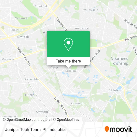 Juniper Tech Team map