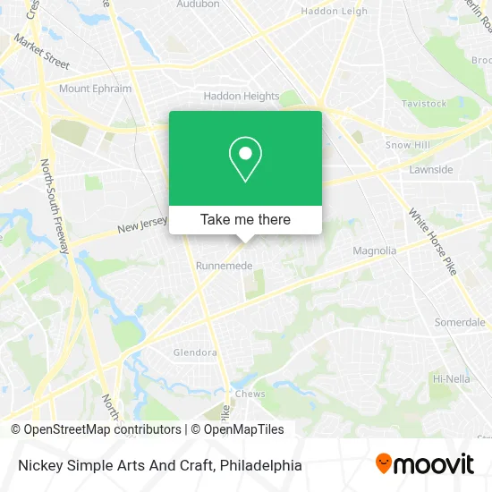 Nickey Simple Arts And Craft map