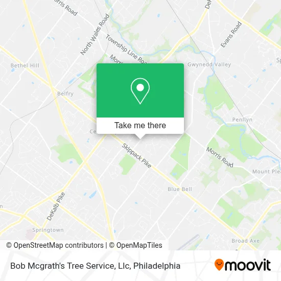 Bob Mcgrath's Tree Service, Llc map