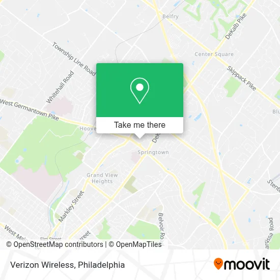 Verizon Wireless map