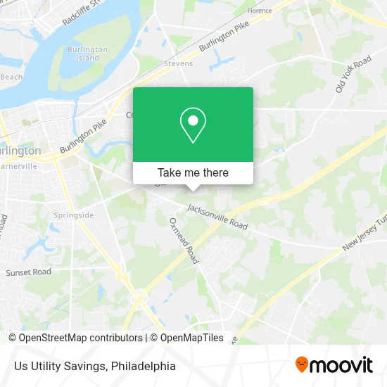 Us Utility Savings map